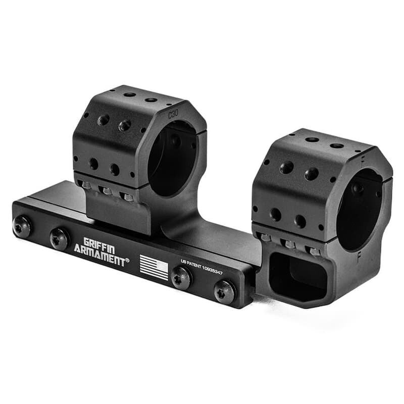 Griffin Armament 34mm Cantilever GPM 1.335&quot; Height 15MOA Scope Mount GSMC1.335H34MM