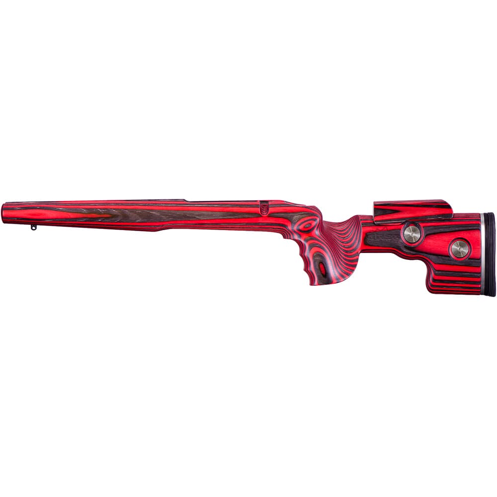 GRS Sporter, Rem 700 BDL LA LH, Black/Red 103353
