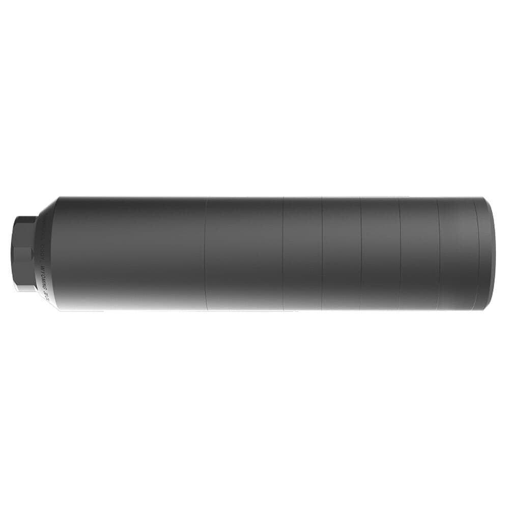 Gunwerks 6IX+ Ti .30 Cal Suppressor, 6.5&quot; Length, Tapered Thread Adapter AY-Q0065-Ti