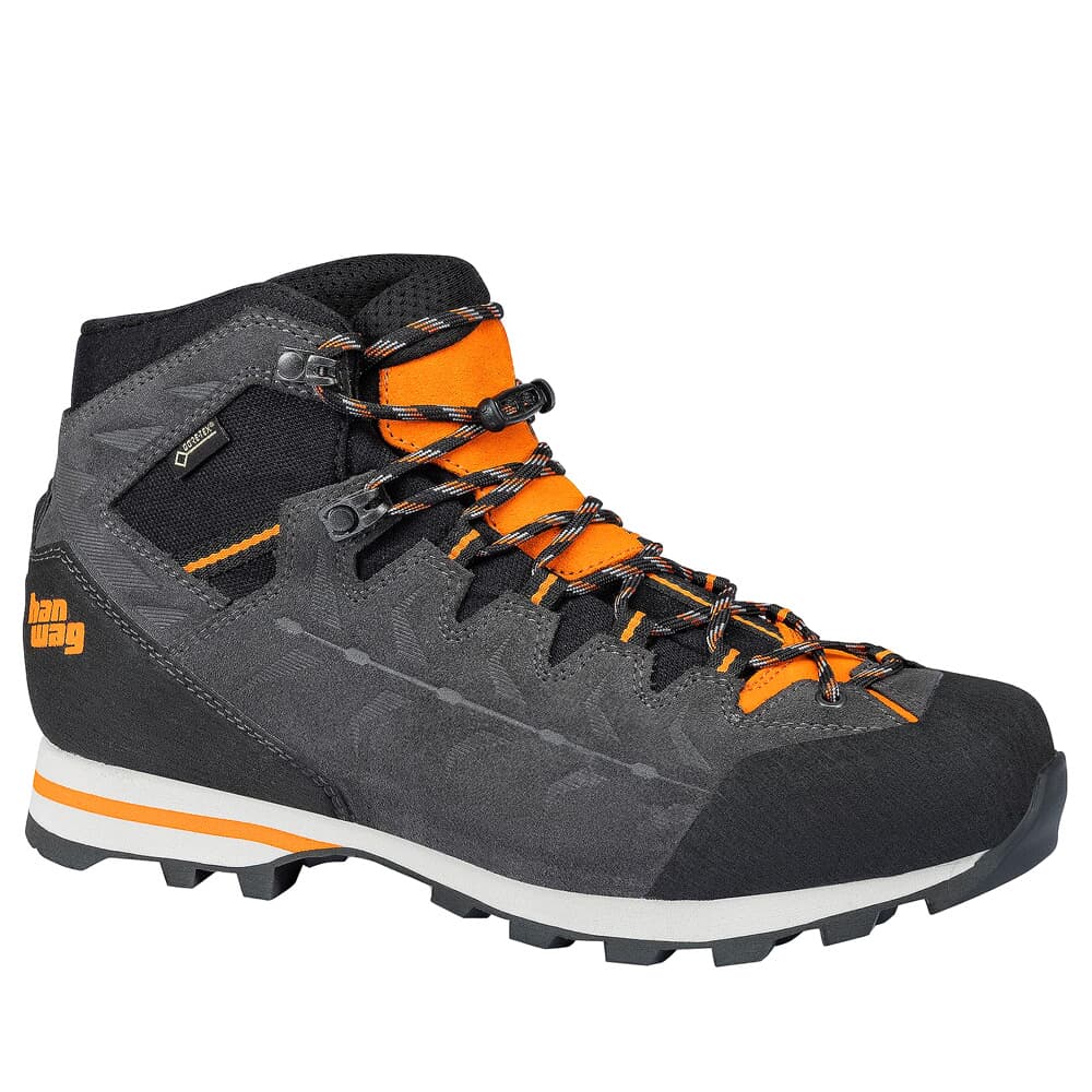 Hanwag Makra Light GTX Asphalt/Orange Size 12 Rock Boot H100400-12