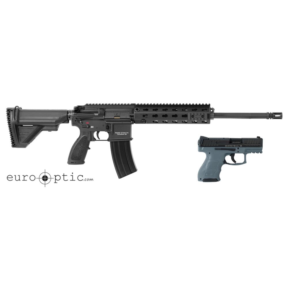 HK MR556A1 Rifle 5.56 MR556-A1 w/30rd mag, VP9SK Grey w/ (2) 10rd mags, & MR Explorer Case 91000010
