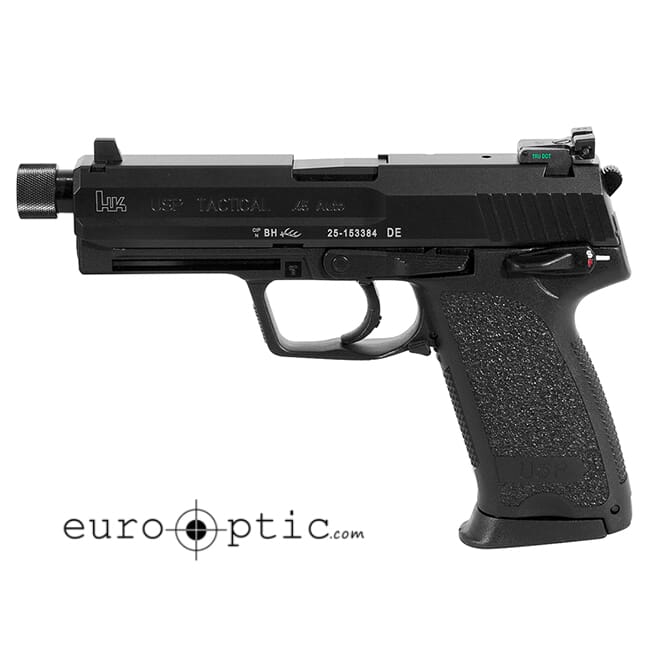 Heckler Koch USP45 Tactical V1 .45 ACP 12rd Pistol 704501TLE-A5