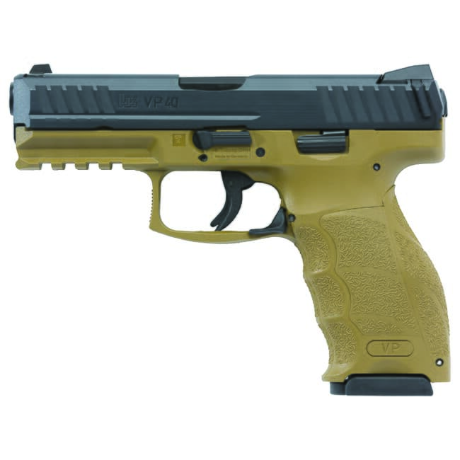 Heckler Koch VP40 .40 S&W FDE Pistol 700040FDELE-A5