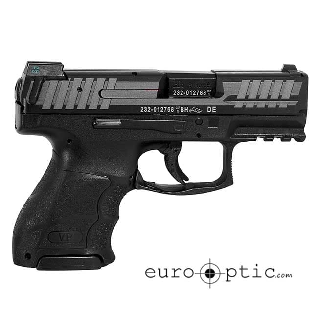 HK VP9 SK 9mm 1 flat & 2 Ext 10rd Night Sights 700009KLE-A5