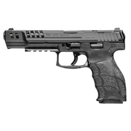 HK VP9 Match 9mm 5.51" Bbl Optics Ready Pistol w/(4) 15rd Mags, Night Sights, (2) Add'tl Backstraps/Lateral Grip Plates 81000935