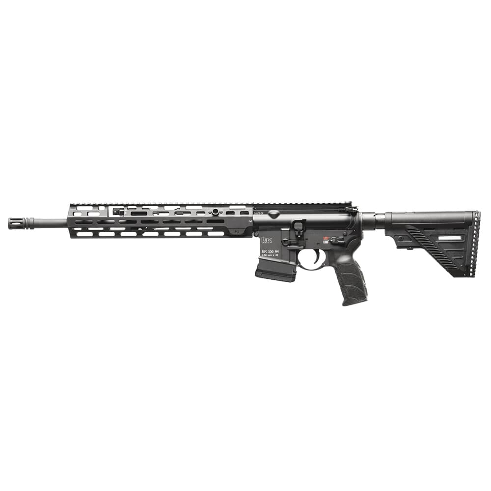 HK MR556 A4 5.56mm Semi-Auto 11" 1x2"x28 Bbl Black Pistol w/(1) 10rd Mag 81001051