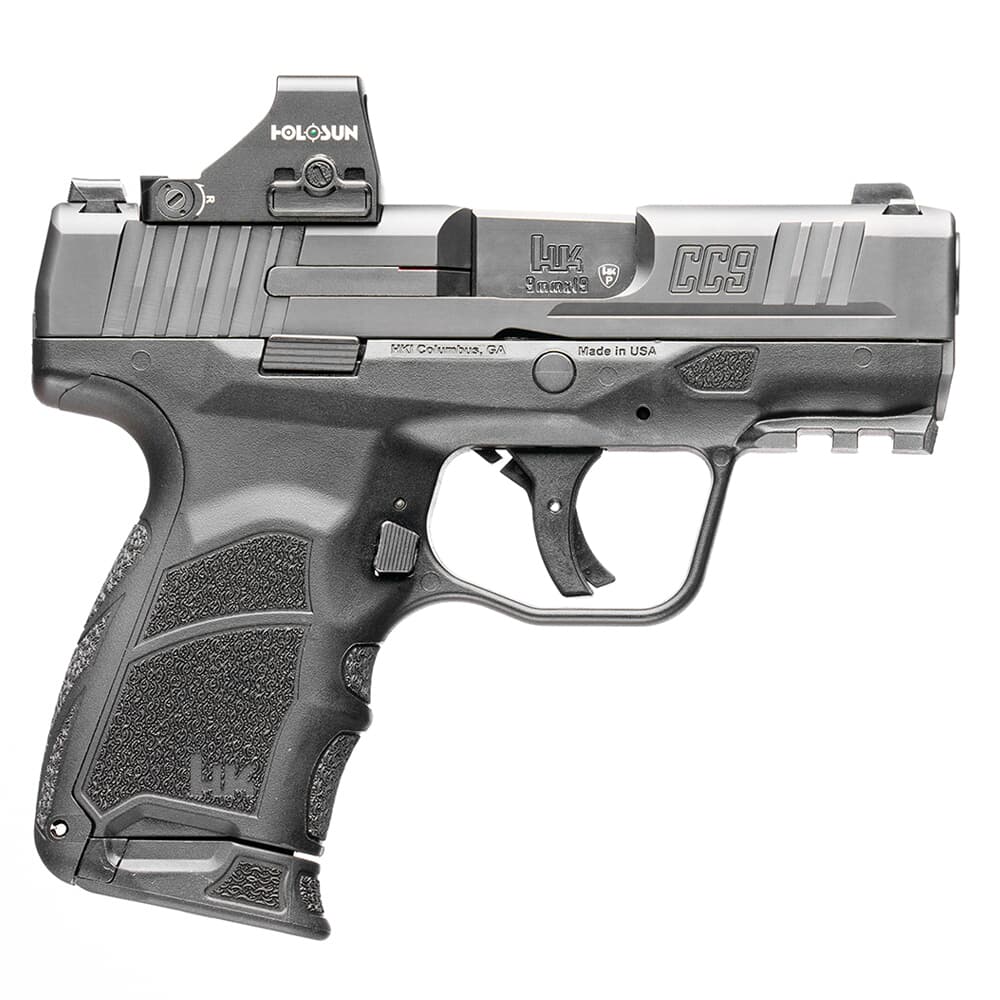 HK CC9 Micro-Compact 9mm 3.32" Bbl Pistol w/Holosun 407K, (1) 10rd & (1) 12rd Mags 81001131