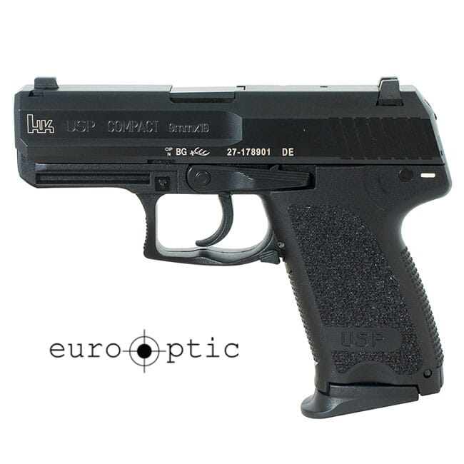 Heckler Koch USP9 Compact V7 LEM 9mm Pistol 709037LE-A5