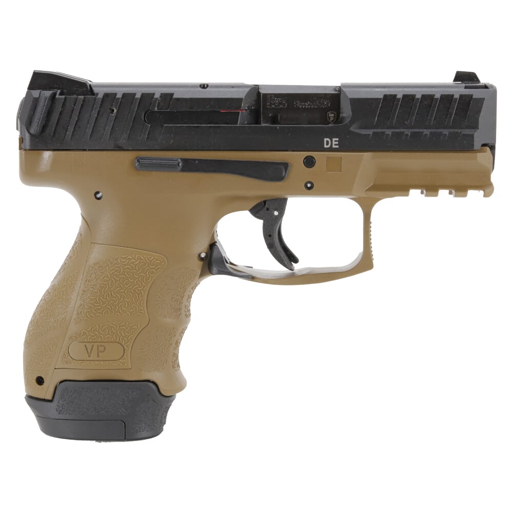 HK VP9SK Subcompact 9mm FDE Pistol (1) 13rd and (1) 10rd Magazines 81000291