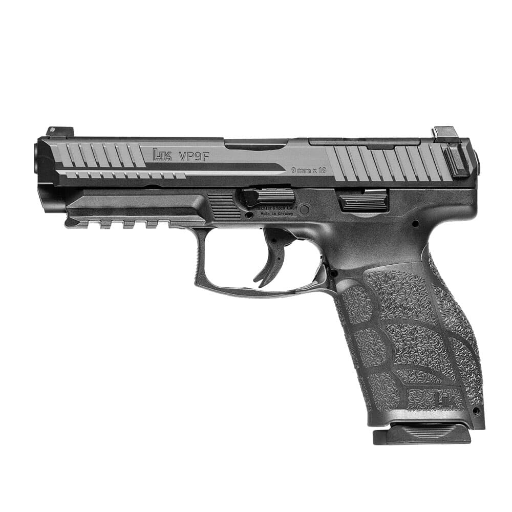 HK VP9A1 F 9mm 4.09&quot; Bbl Optics Ready Pistol w/(1) 17rd &amp; (1) 20rd Mags 81001064