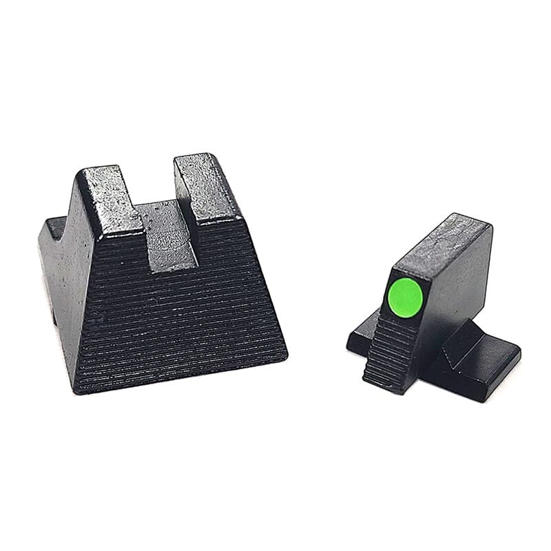 HK VP/P30/HK45 Elevated Pistol Sight Set w/Luminescent Front &amp; Serrated Rear 51000934