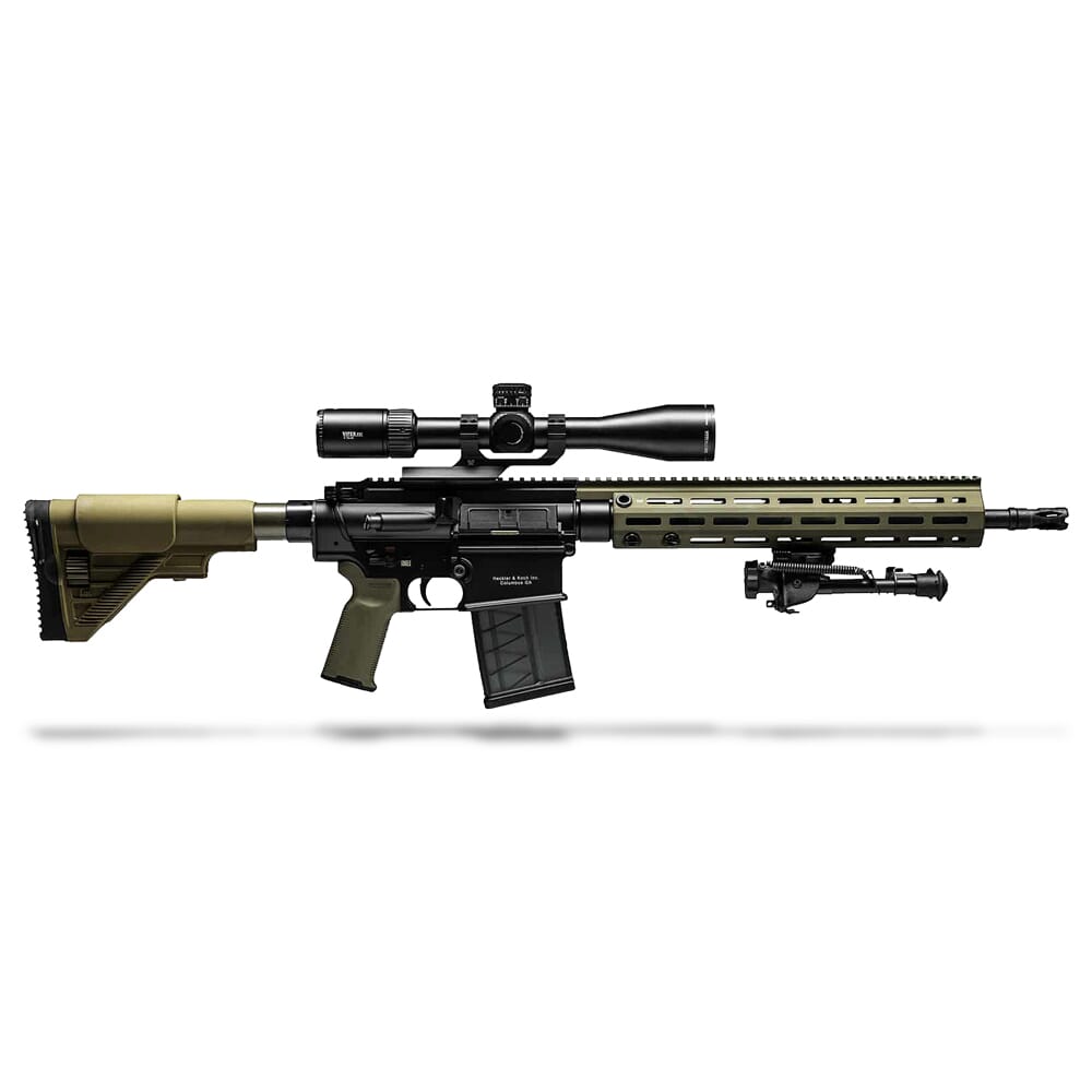 HK MR762 7.62mm LRP III Rifle w/Viper PSTII, Bipod, M-LOK, Sling, Mount and (2) 10rd Mags 81000499
