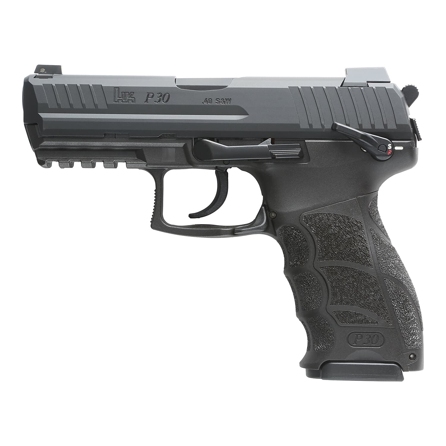 HK P30 V3.40 S&W 3.85" Bbl Pistol w/Ambi Safety Decocker & (2) 13rd Mags 81001100
