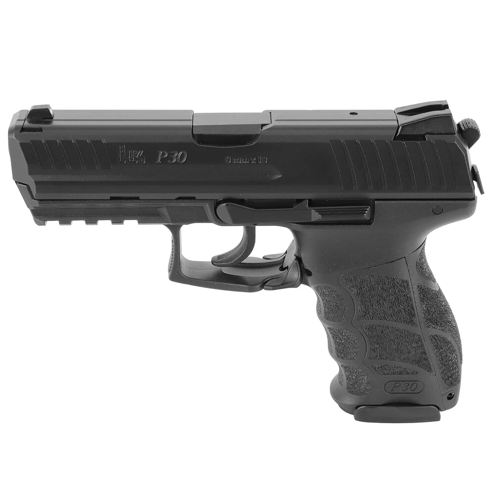 HK P30 (V3) 9mm DA/SA Pistol w/ Rear Decocking Button (2) 17rd Mags 81000107