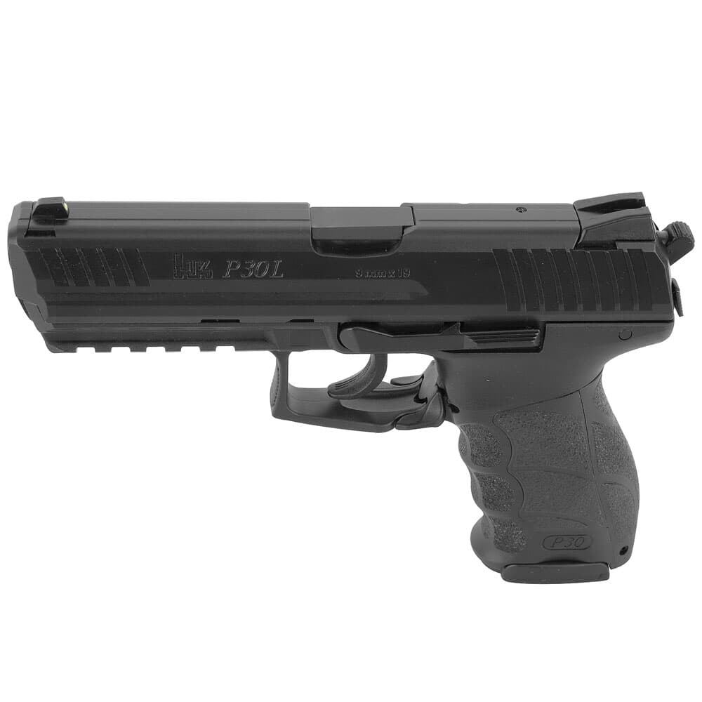 HK P30L Long Slide (V3) 9mm DA/SA Pistol w/ Rear Decocking Button (2) 17rd Mags 81000119