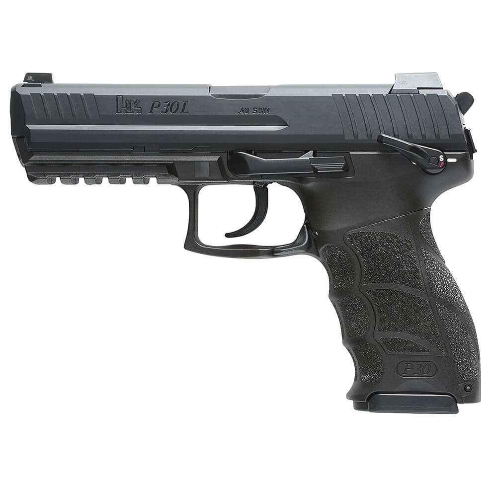 HK P30L V3.40 S&W 4.45" Bbl Pistol w/Ambi Safety Decocker & (2) 10rd Mags 81001096