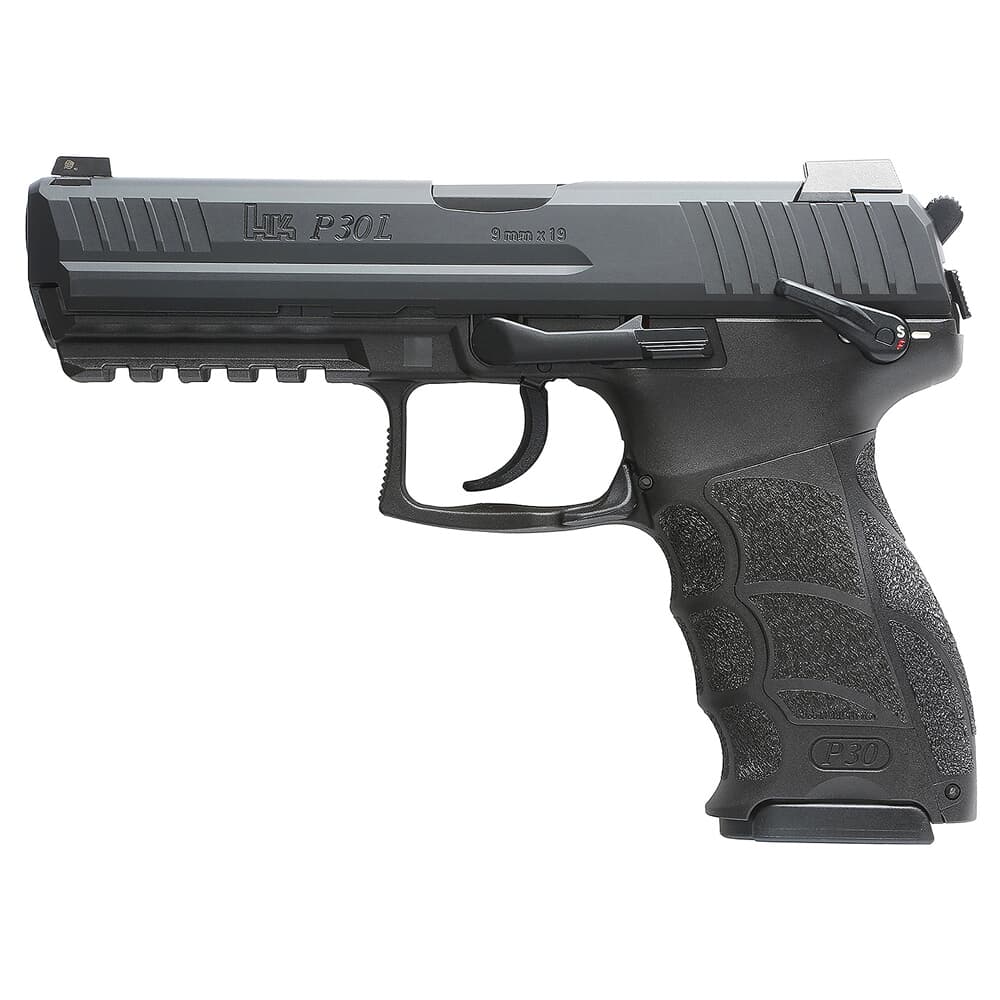 HK P30L V3 9mm 4.45&quot; Bbl Pistol w/Ambi Safety Decocker &amp; (2) 10rd Mags 81001099