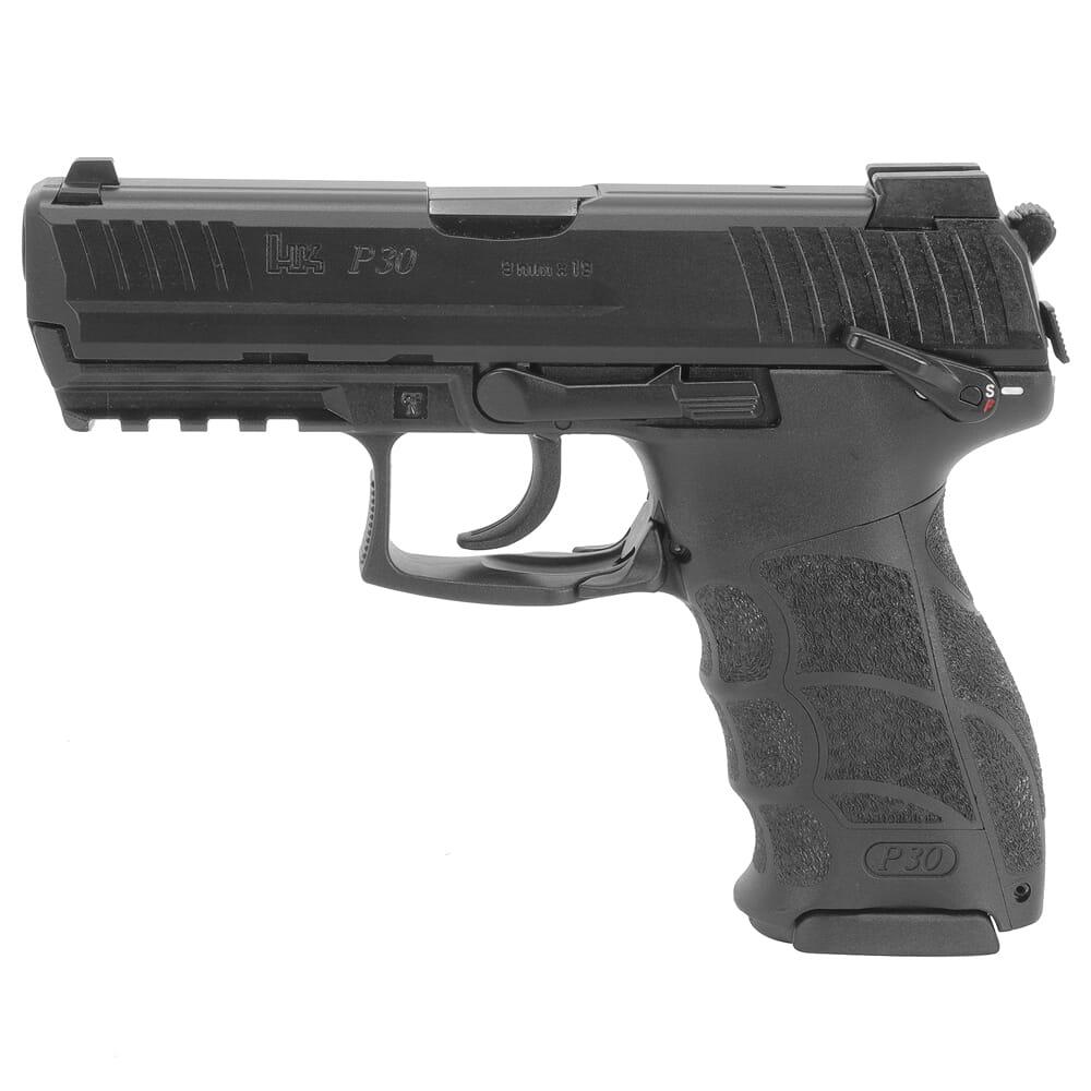 HK P30S (V3) 9mm DA/SA Pistol w/ Ambi. Safety/Rear Decocking Button (3) 10rd Mags and Night Sights 81000114