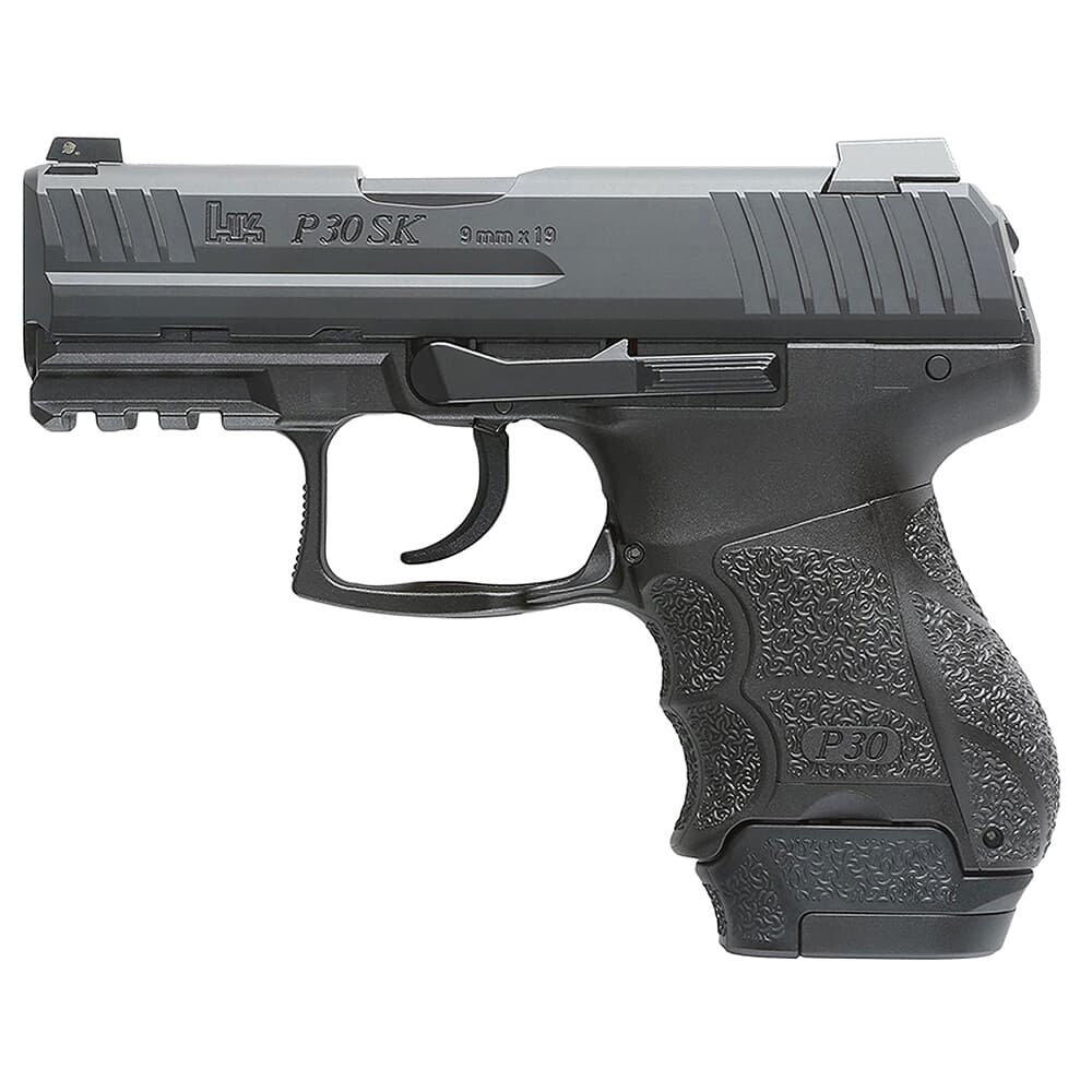 HK P30SK V1 9mm 3.27&quot; Bbl Pistol w/(1)12rd &amp; (1)15rd Mags 81001105