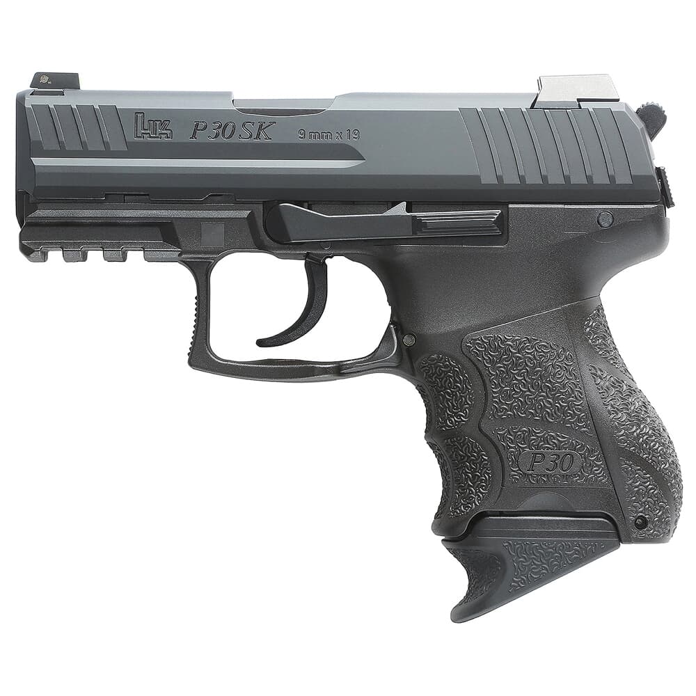 HK P30SK V3 9mm 3.27" Bbl Pistol w/Decocker & (2) 10rd Mags 81001108
