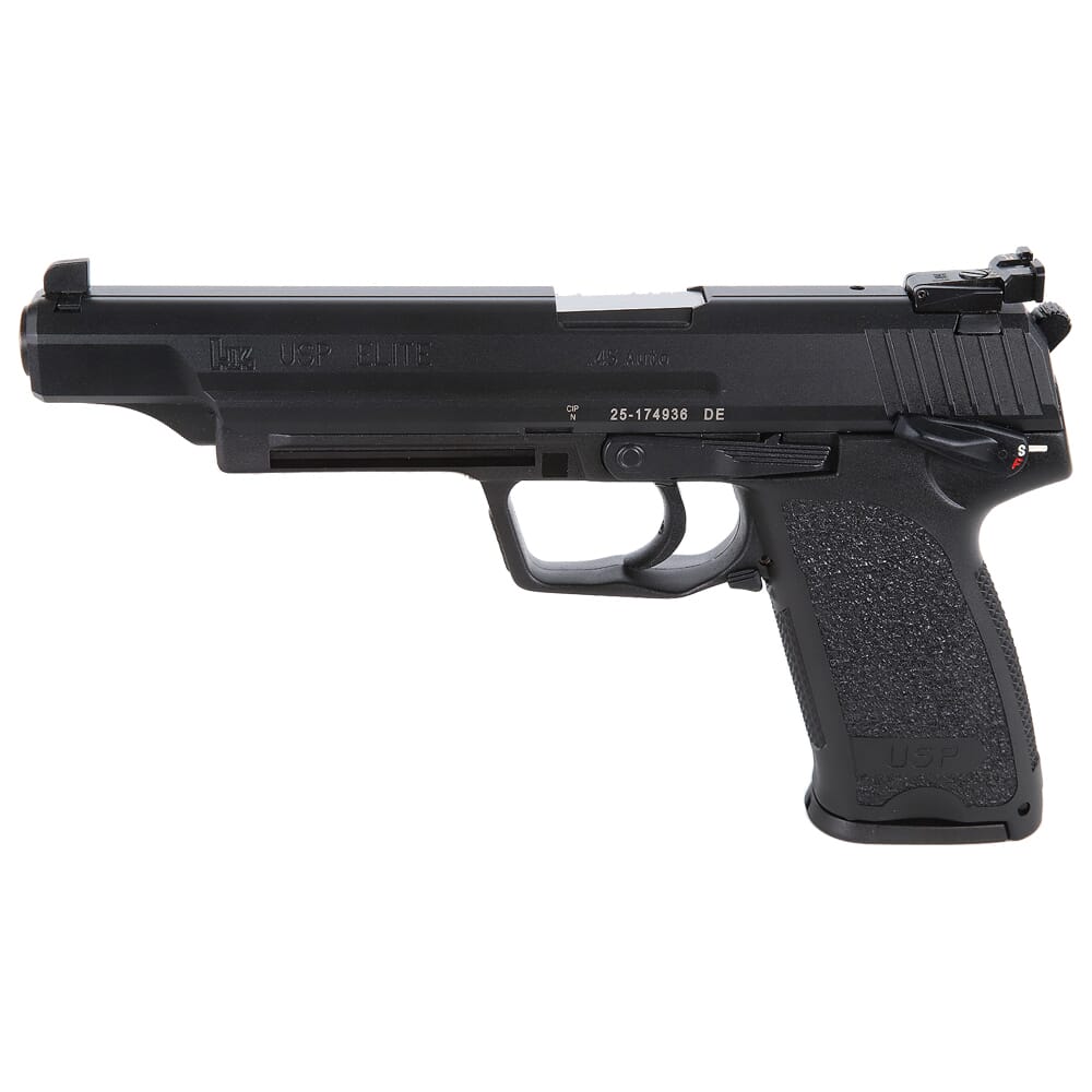 HK USP45 Elite (V1) .45 ACP DA/SA Pistol w/Left Safety/Decocking Lever & (2) 10rd Mags 81000368