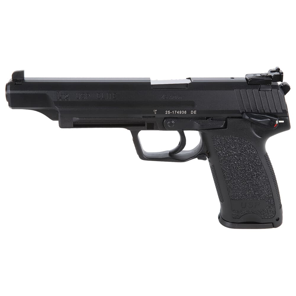 HK USP45 Elite (V1) .45 ACP DA/SA Pistol w/Left Safety/Decocking Lever &amp; (2) 10rd Mags 81000368