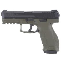 HK VP9 9mm Green Pistol w/(3) 10rd Mags, Night Sights, (2) Add'tl Backstraps, and (2) Add'tl Sets of Lateral Grip Plates 81000236