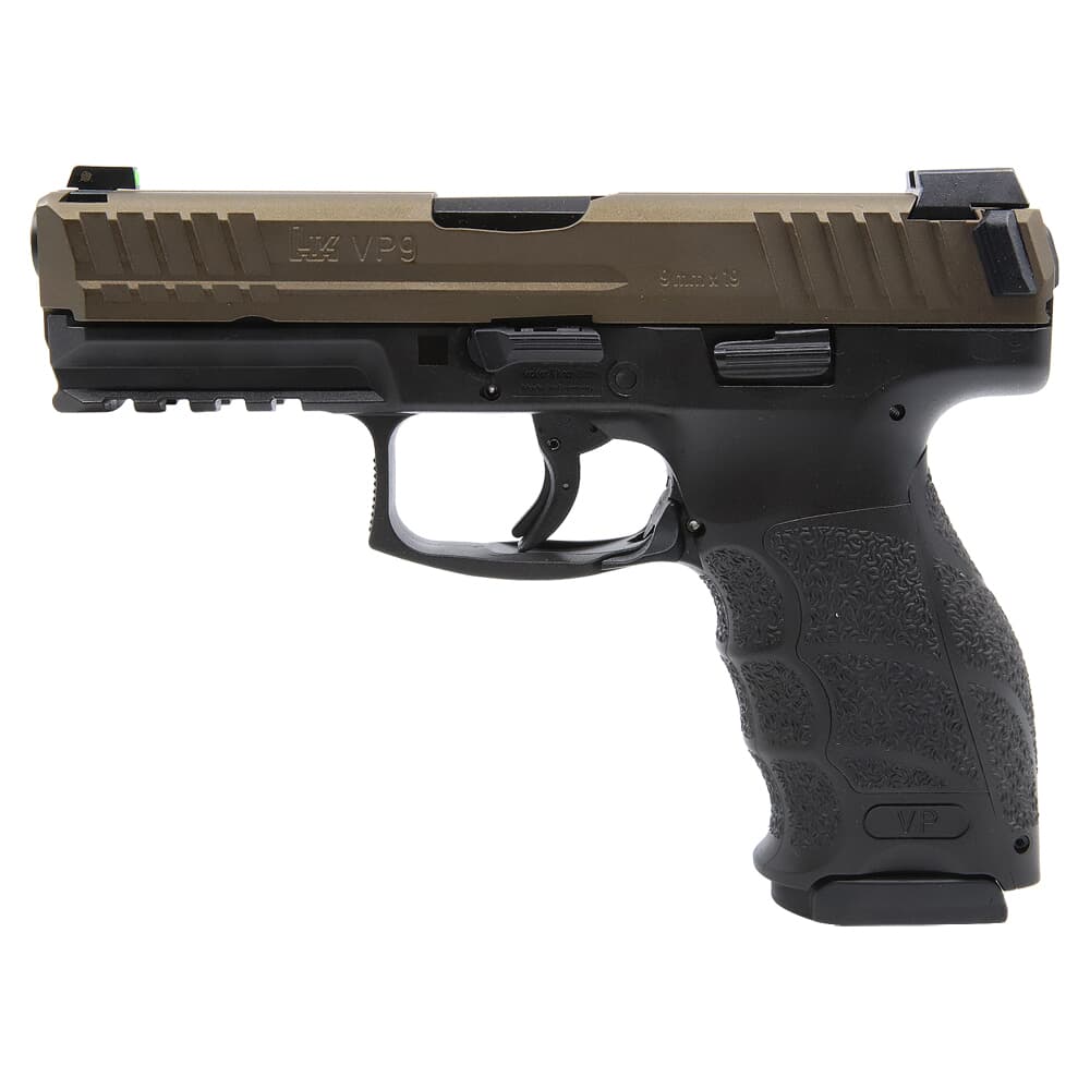 HK VP9 9mm 4.09&quot; Bbl Midnight Bronze Handgun w/(2) 17rd Mags 81000798