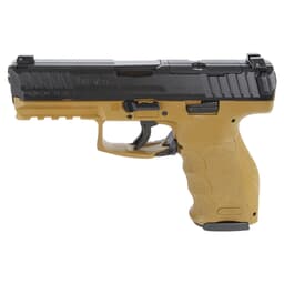 HK VP9 9mm 4.09" Bbl Optics Ready FDE Pistol w/(3) 17rd Mags & Night Sights 81000608