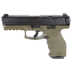 HK VP9-B 9mm 4.09" Bbl Push-Button Mag Release Optics Ready Green Pistol w/(2) 10rd Mags 81000760