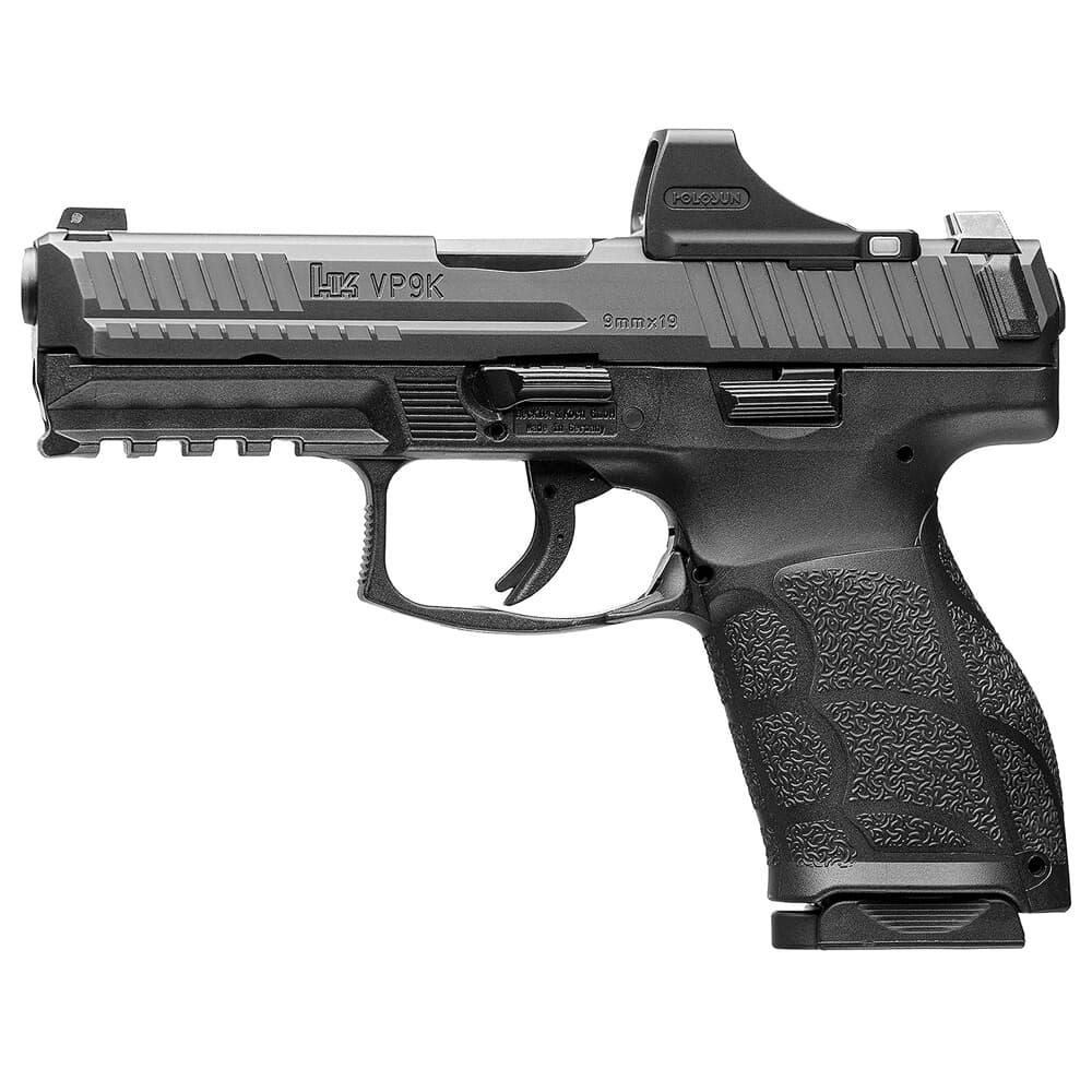 Heckler &amp; Koch VP9A1 K (Compact) -  Optics Equipped (Holosun SCS), 4.09&quot; barrel VP9A1 K, OE, SCS, 9mm, 2-10rd MAGS 81001121