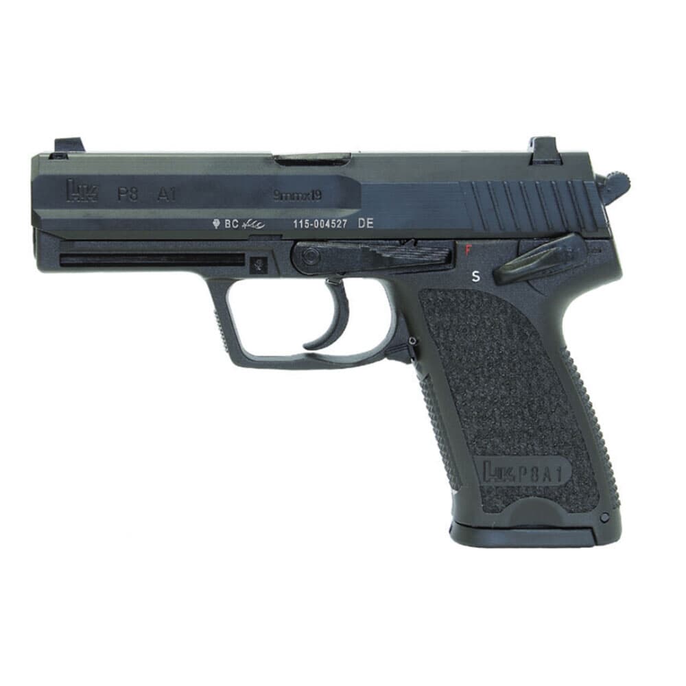 HK P8A1 9mm 4.5&quot; Bbl Pistol &amp; (2) 15rd Mags 81001072