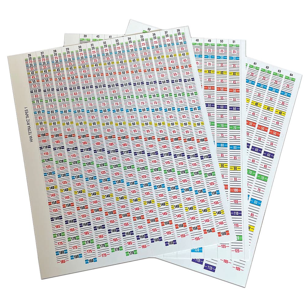 HHA RYZ &amp; Long Distance Tetra Tapes RYZ/LD-Tetra-Tapes