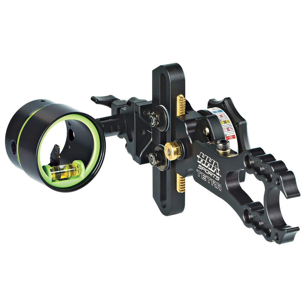 HHA Tetra RYZ 2519 w/.019 2-pin 1-5/8" Scope Green Top Pin & Yellow 2nd Pin RYZ-2519-GYEL