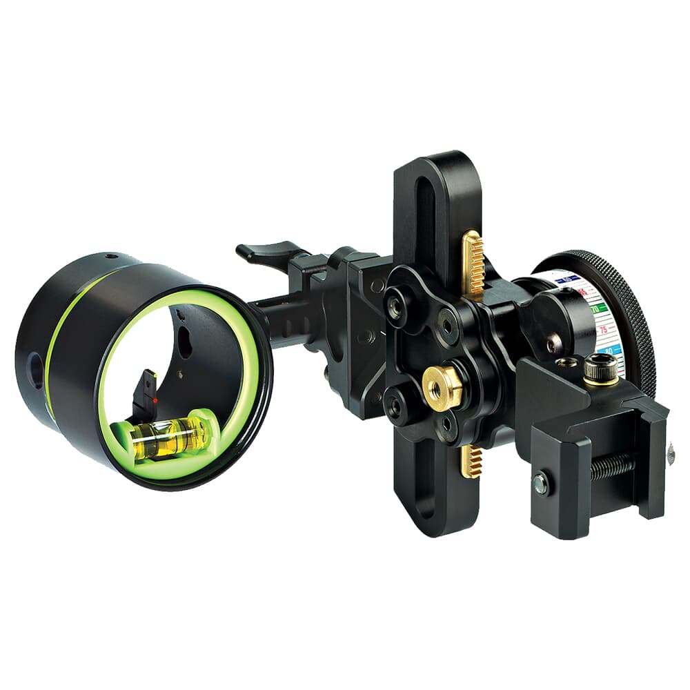 HHA Tetra Max Hoyt Edition RYZ 2510 w/.010 2-pin 1-5/8&quot; Scope Green Top Pin &amp; Red 2nd Pin HYT-RYZMX-2510-GRED