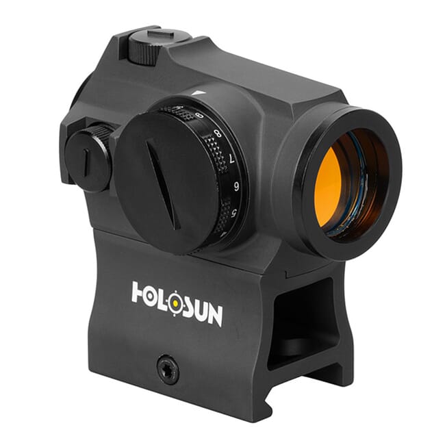 Holosun HE403R-GD Gold 2MOA Dot 20mm Micro Reflex Sight w/Rotary Switch - HE403R-GD