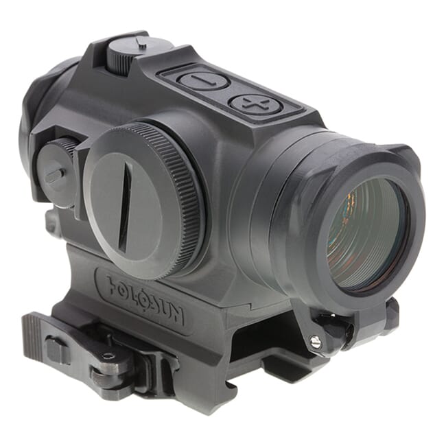 Holosun HE515GT-RD Titanium Multi-Reticle Circle Dot 20mm Micro Reflex Sight w/ Shake Awake and QD Mount - HE515GT-RD