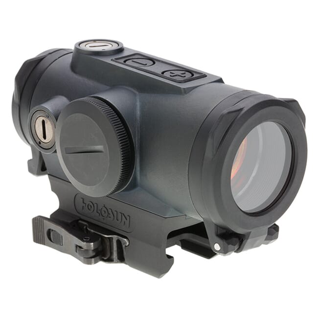 Holosun HE530G-RD Titanium Multi-Reticle Circle Dot 30mm Reflex Sight w/ Shake Awake and QD Mount - HE530G-RD