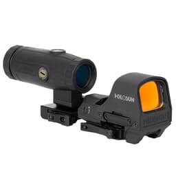 Holosun USED HS510C & HM3X Combo Multi-Reticle Circle Dot Open Reflex Sight w/3x Flip-to-Side Magnifier 510C-HM3X - Mount Marks UA5666