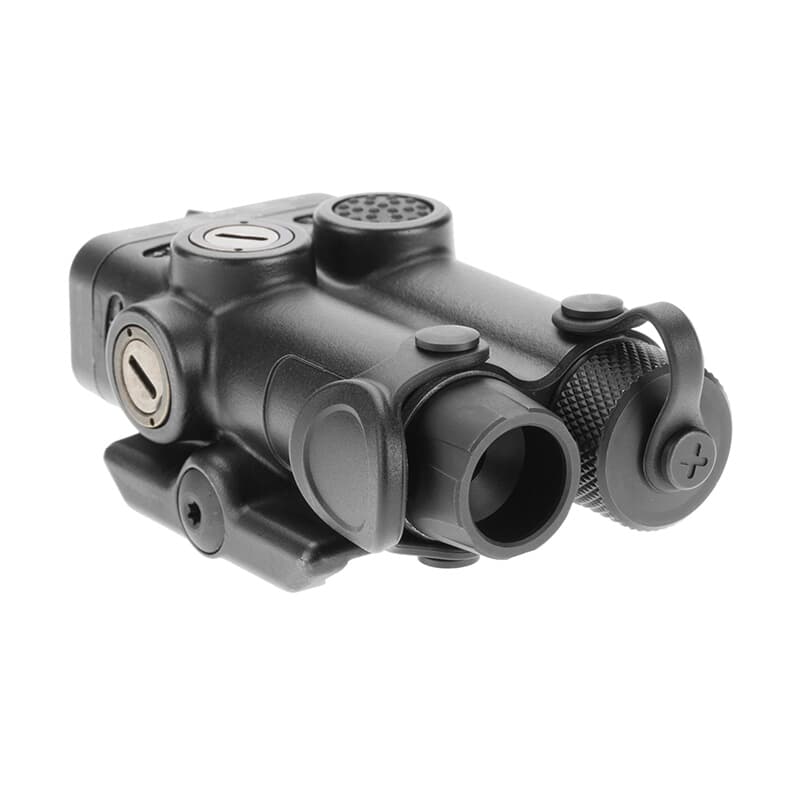 Holosun LE221-GR&amp;IR Titanium Co-axial Green and IR Laser Sight w/ QD Picatinny Rail Mount - LE221-GR-IR