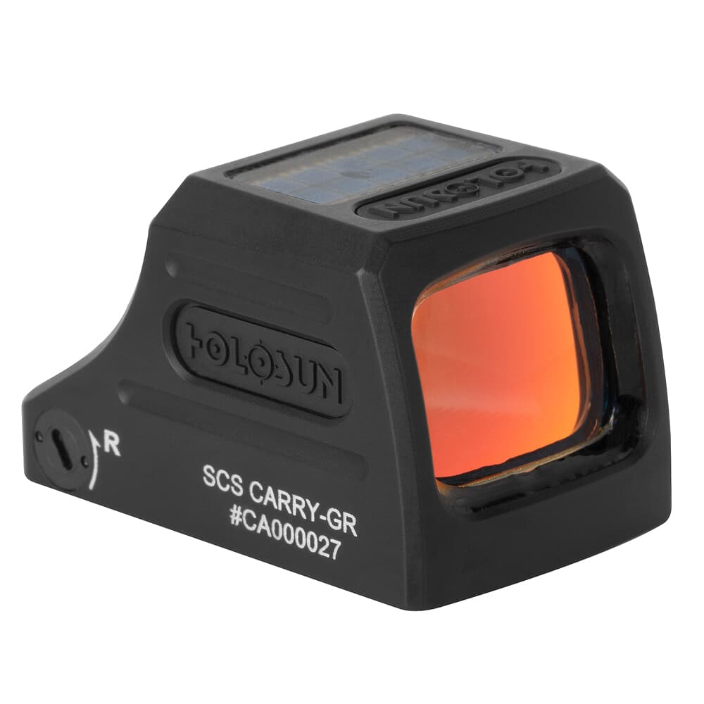 Holosun USED SCS-320-GR Multi-Reticle 32MOA Green Circle & 2MOA Dot Sig P320 Pistol Cut Solar-Charging Reflex Sight SCS-320-GR - Excellent Condition UA6012