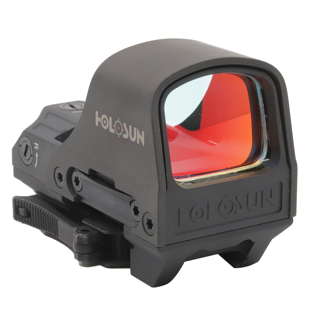 Holosun USED HS510C Multi-Reticle Circle Dot Open Reflex Sight w/ Solar Failsafe, Shake Awake, and QD Mount HS510C Light Mount Marks UA2908