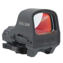 Holosun USED HS510C Multi-Reticle Circle Dot Open Reflex Sight w/Solar Failsafe, Shake Awake, & QD Mount HS510C -Light mount marks UA3053