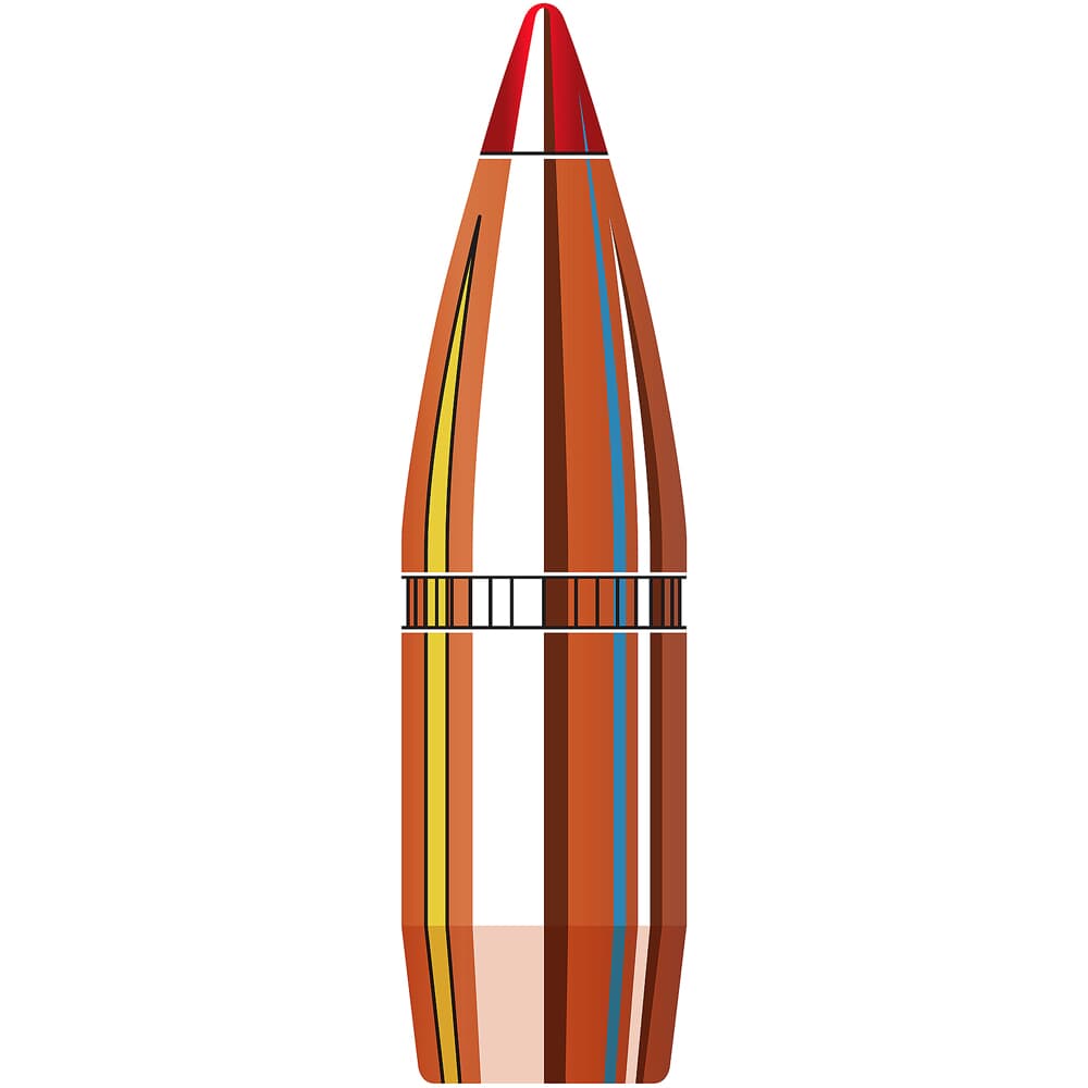 Hornady V-MAX 6.8mm/.270/.277 Cal 110gr Bullets w/Cannelure (100/Box) 22721