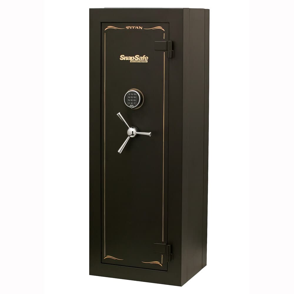 SnapSafe Titan Black 12-Gun Modular Safe w/Digital Lock 75010