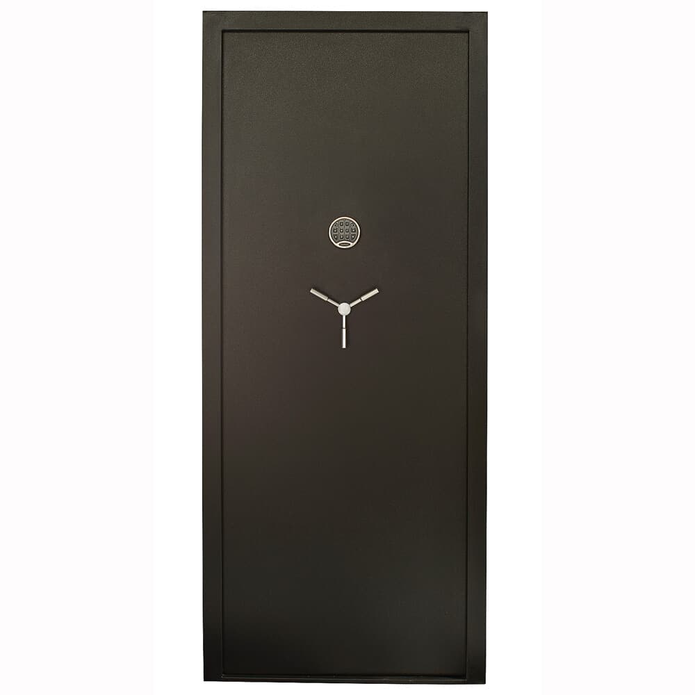 SnapSafe 36&quot;x80&quot; Black In-Swing Vault Door w/Digital Lock 75415