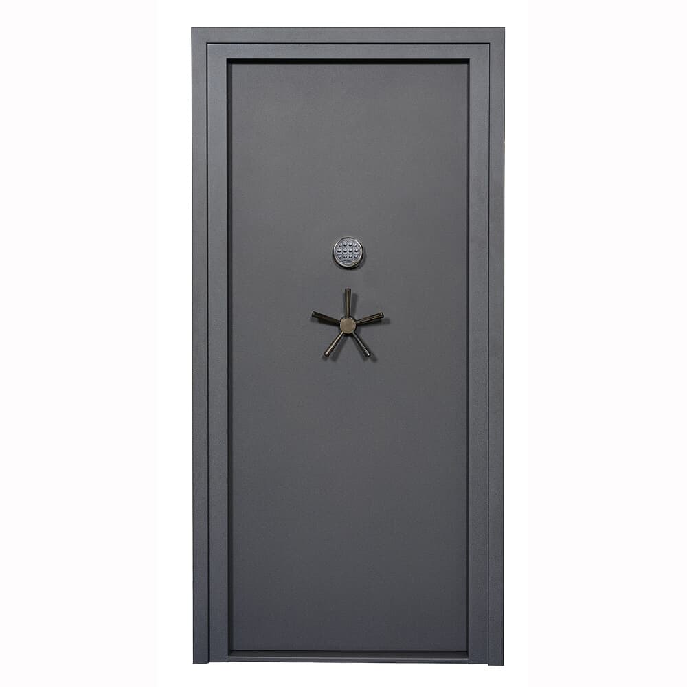 SnapSafe 36&quot;x80&quot; Dark Grey Premium Vault Door w/Digital Lock 75421