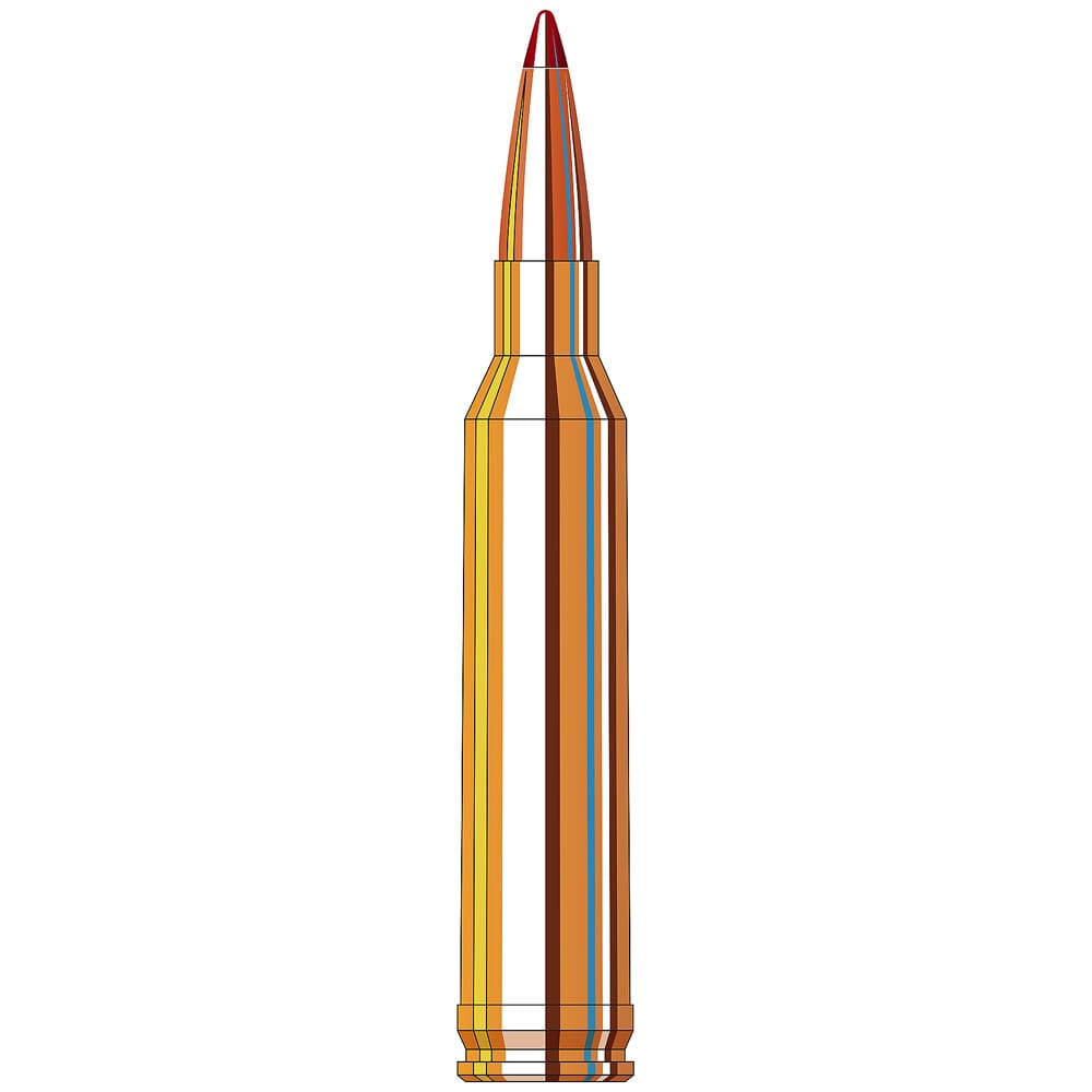 Hornady Precision Hunter 7mm Rem Mag 162gr Ammunition w/ELD-X Bullets (20/Box) 80636