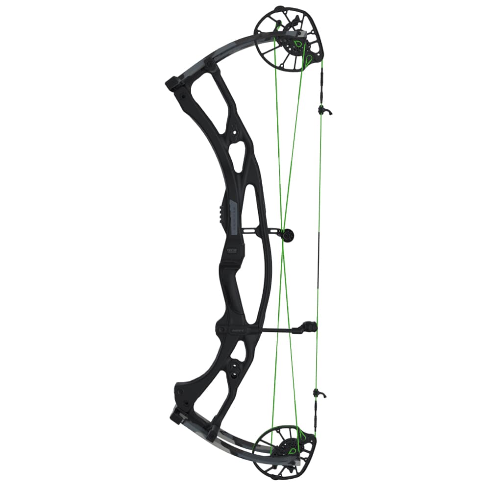 Hoyt RX-8 Ultra HBX Xact RH 70 30.0 Blackout/Vias GN Compound Bow 1670863