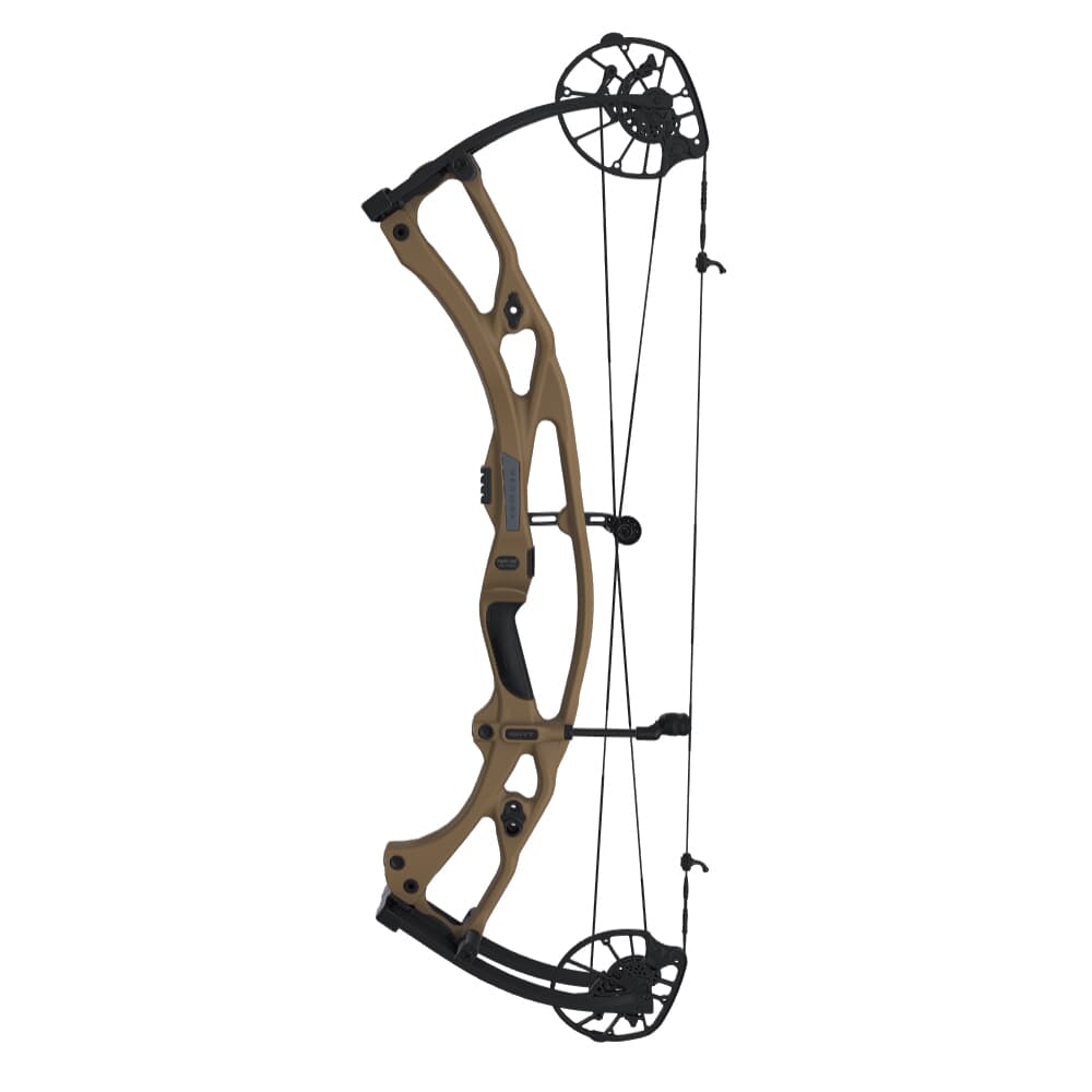 Hoyt RX-8 Ultra HBX Xact RH 70 30.0 Bourbon/Blackout BC Compound Bow 1771536
